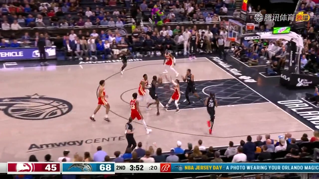 比文班亞馬如何？波爾-波爾持球一條龍反擊轉(zhuǎn)身過人暴扣